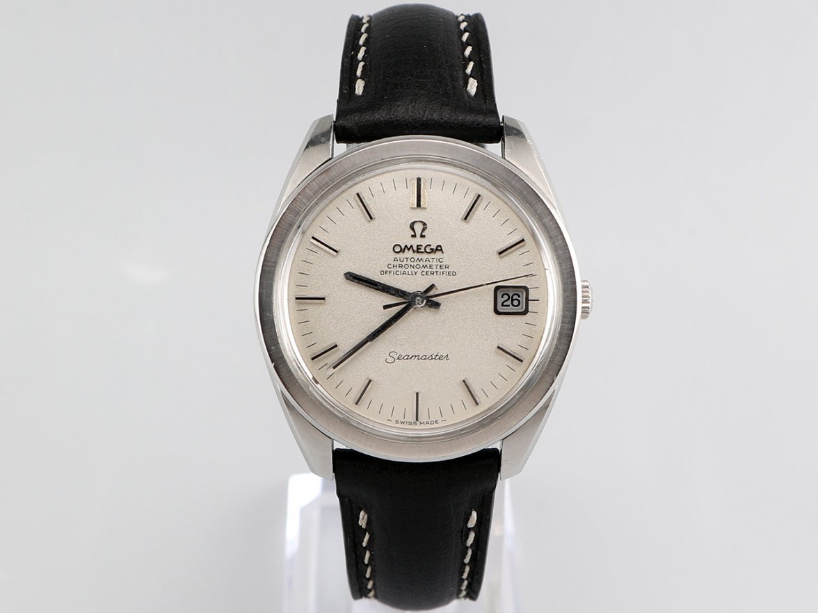 SOLD - 1969 Oversized OMEGA Seamaster Chronometer Ref. 168.022 - Argent ...