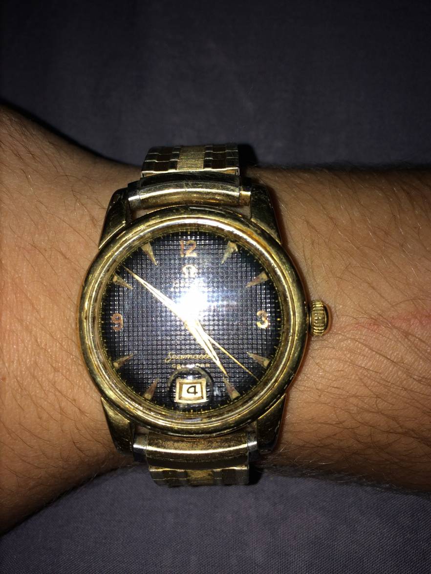 How much is my Black and Gold Omega Seamaster Calendar watch Worth