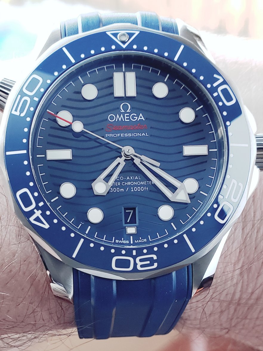 Seamaster 300m - Rubber Strap Quality 