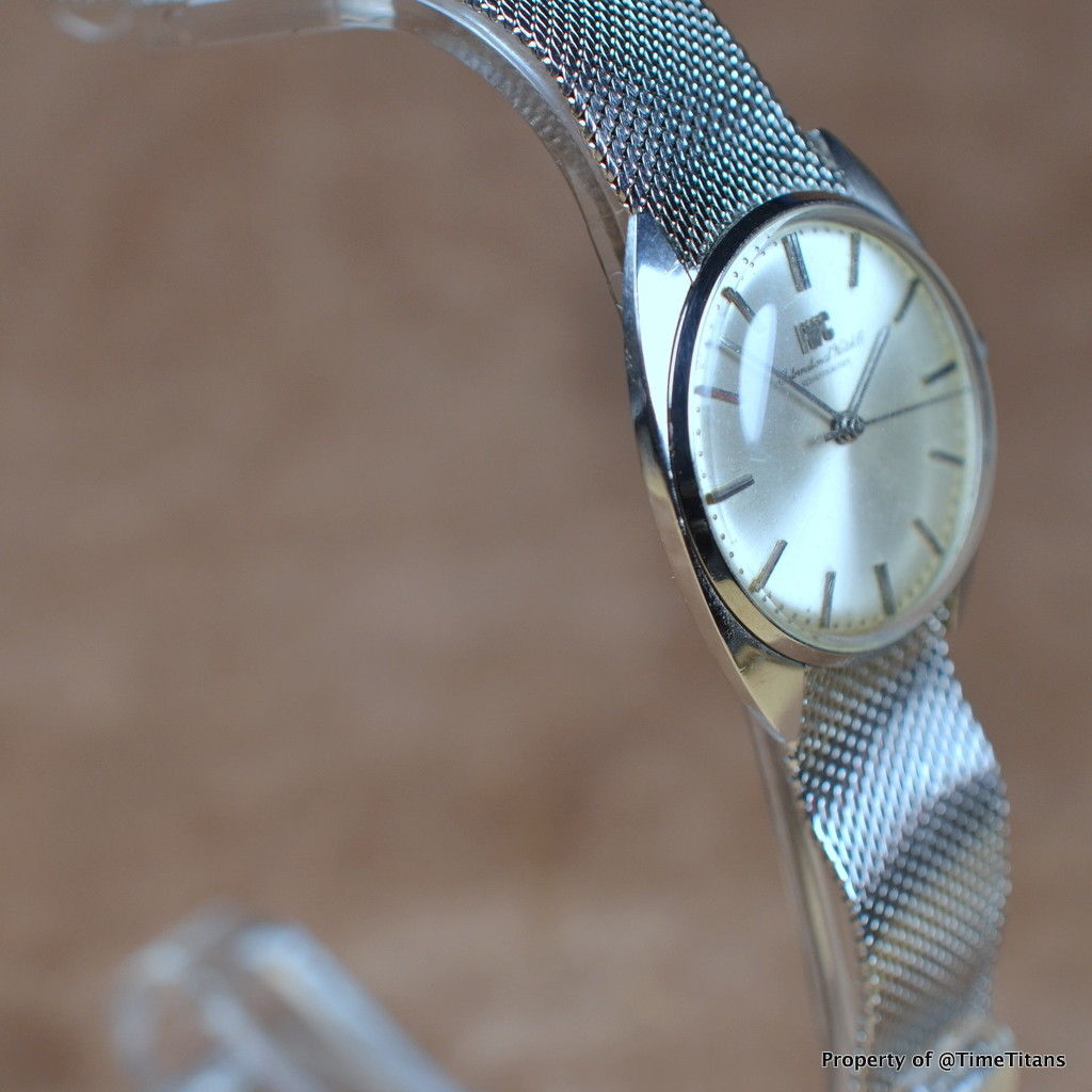 FS - IWC Steel Time Only Watch with Mesh Bracelet | Omega Watch Forums