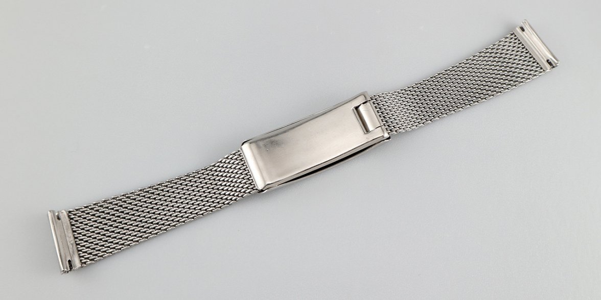 SOLD - OMEGA Milanese SS bracelet Ref. 1120/116 for Chronostop | Omega ...