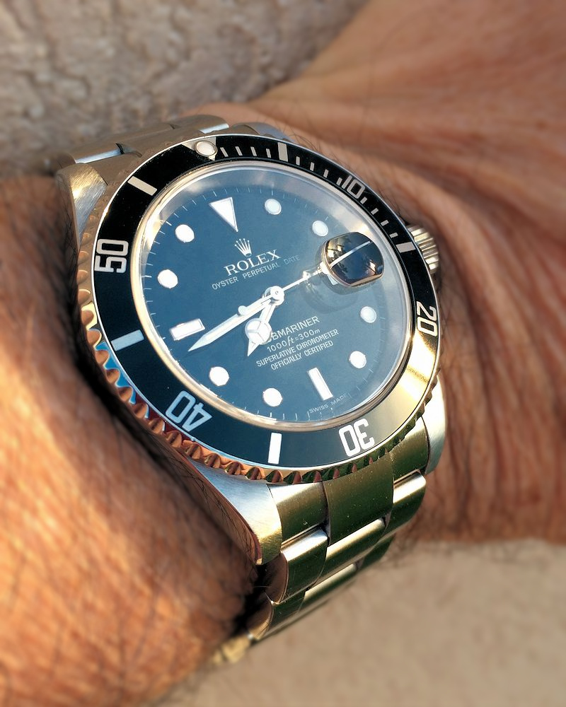 Montre du jour Submariner IMG_0316  Cropped Web Smart Photo Perfectly ClearLuminarPolarizerDOF.jpg