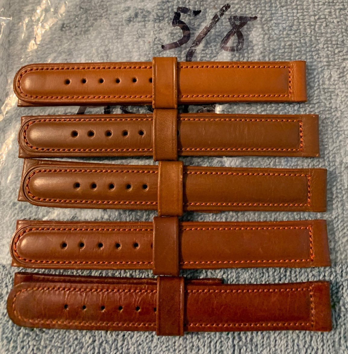 omega leather watch bands