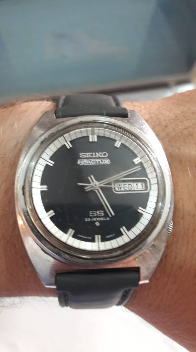 SOLD - Automatic Seiko SS Actus 23 jewels | Omega Forums