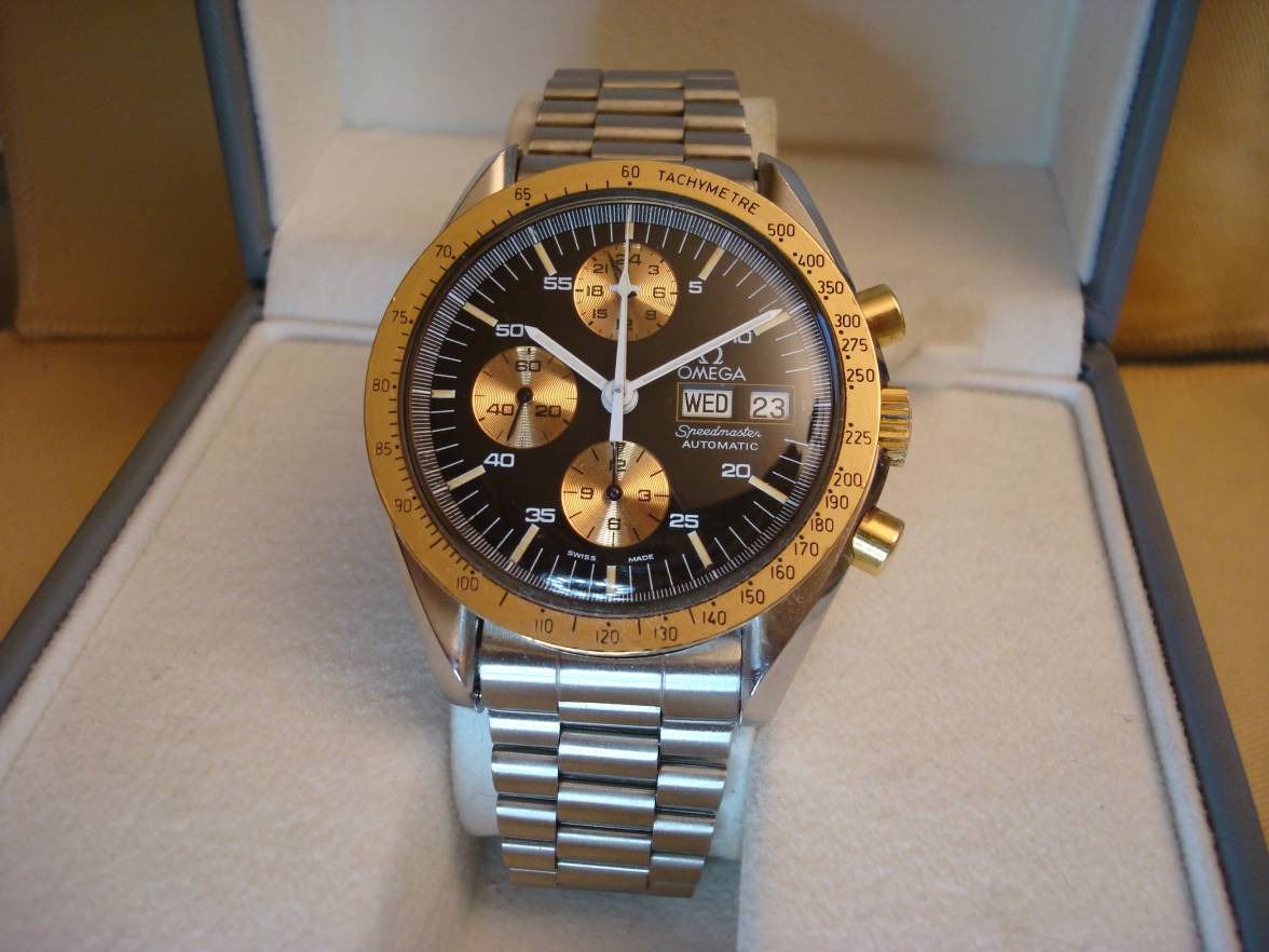 Omega Speedmaster two-tone Grail 376 
