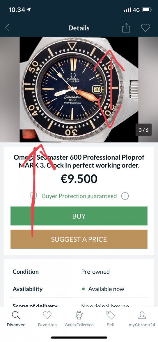 Fake sellers in Chrono24 Omega Forums