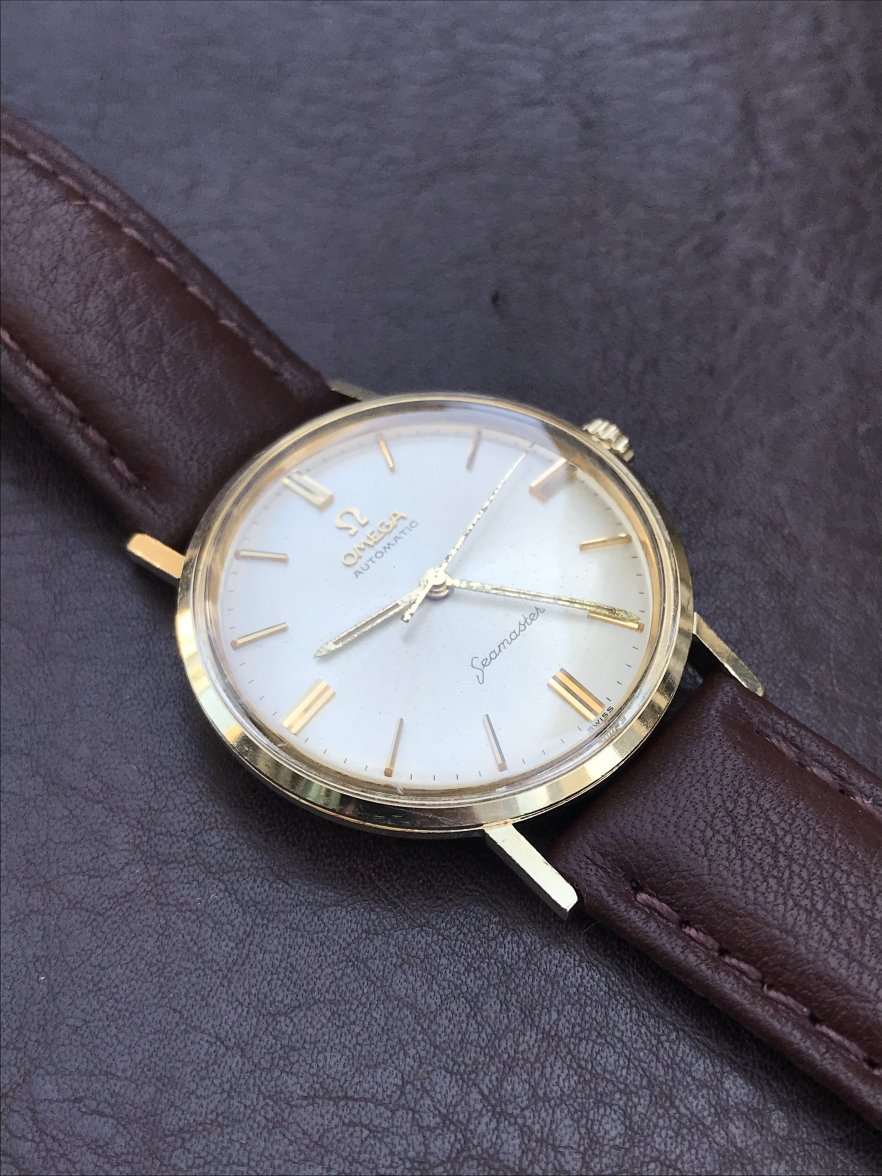 SOLD - [Reduced] Vintage 1960s Seamaster Pre-DeVille - Solid 14K Gold | Omega Forums
