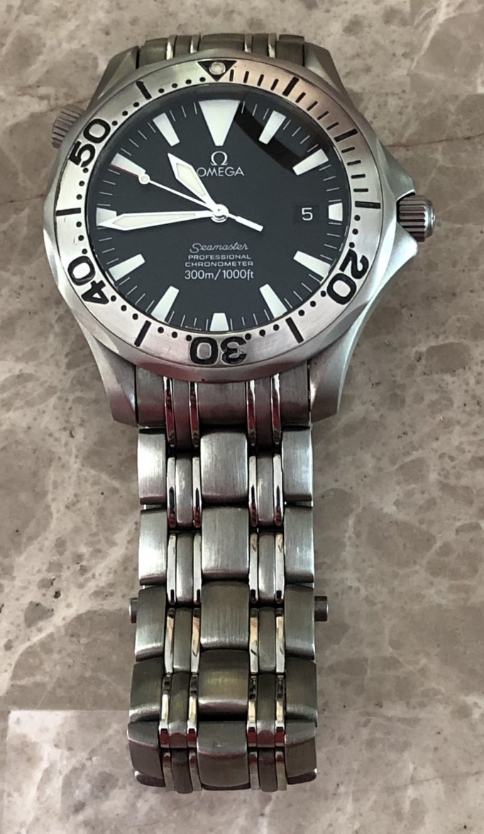 SOLD - **REDUCED** Omega Seamaster Professional Titanium 2231.50, Serviced, Full Set | Omega Forums