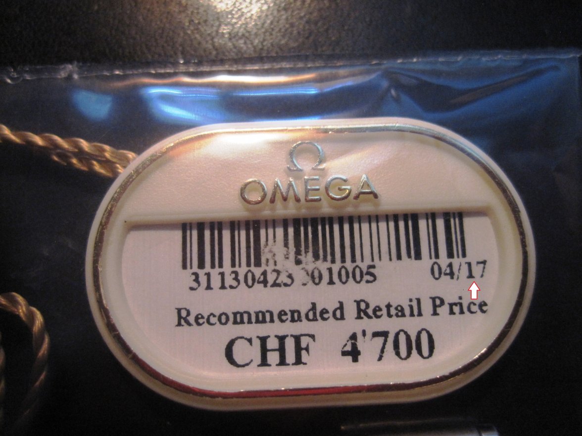 Can an Omega AD confirm when a watch was actually produced/manufactured