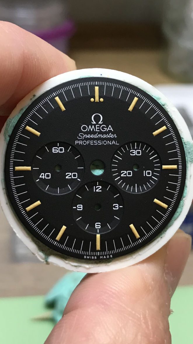 Omega Speedmaster - dial after relume by James Hyman.PNG