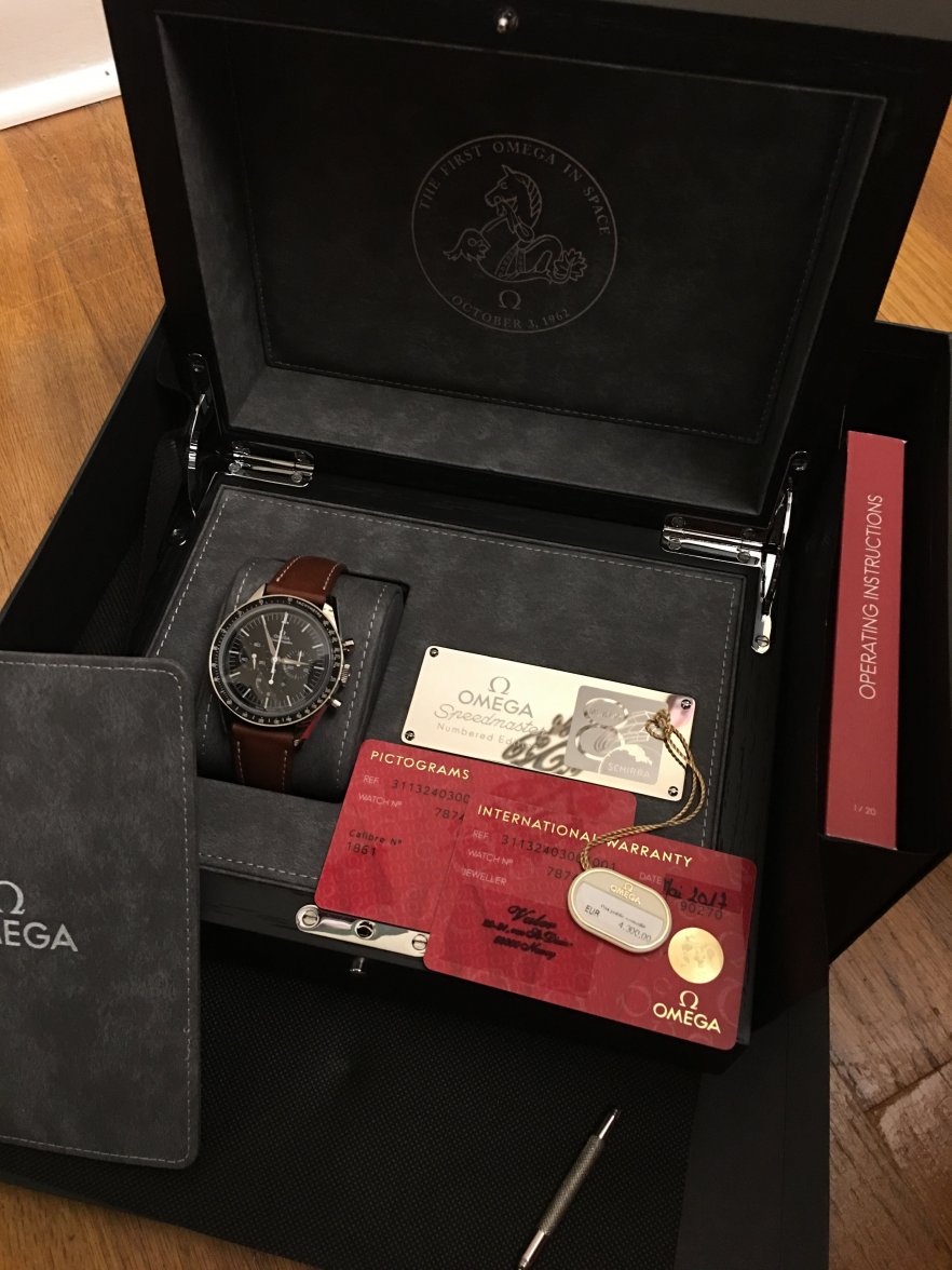 SOLD - Omega Speedmaster FOIS 2017 