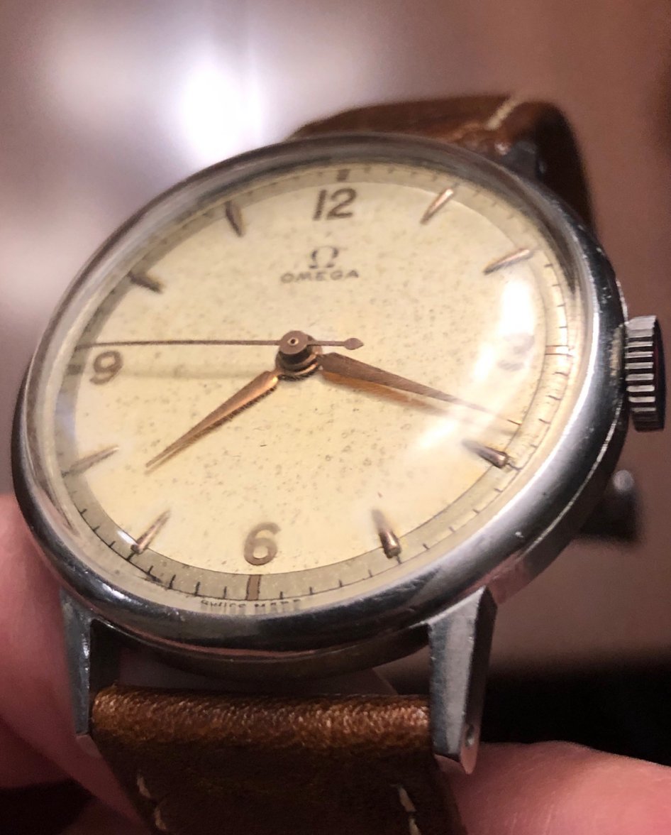 SOLD - 1940s Omega ref 2348, 30T2 SC, chapter ring dial, SS, 35mm | Omega  Forums