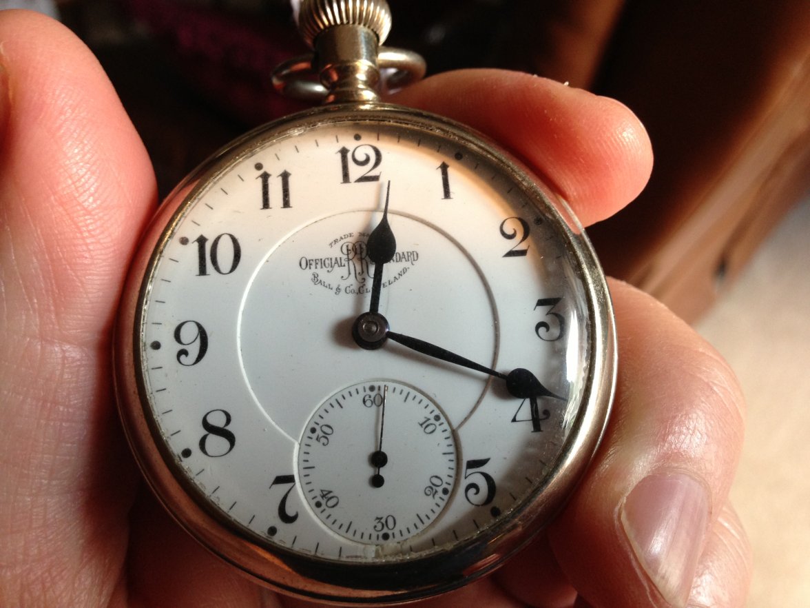 My DOUBLE SUNK DIAL Ball watch.JPG