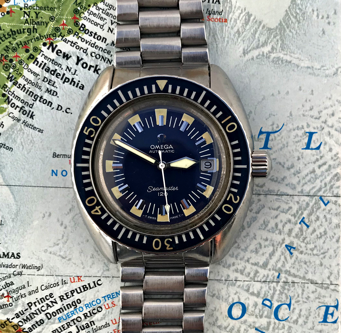 Seamaster 120 deep on sale blue