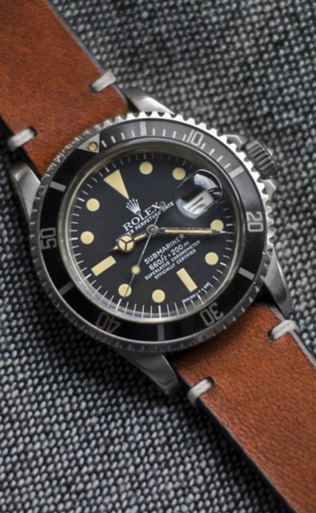 History of leather two stitch straps | Omega Forums