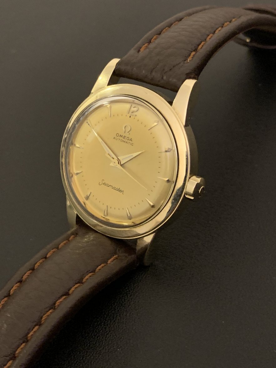 omega automatic 14k gold filled
