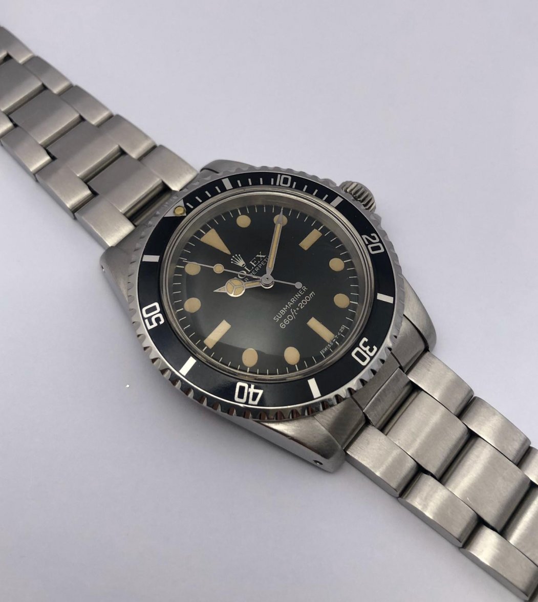 SOLD - Rolex Submariner 5513 Maxi Dial Mk4. Unpolished. Killer dial ...