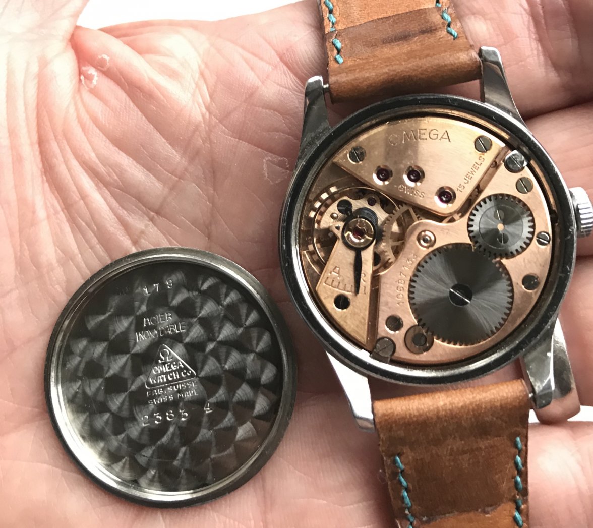 FS - Omega 2383-4 1940s Grey Dial | Omega Forums