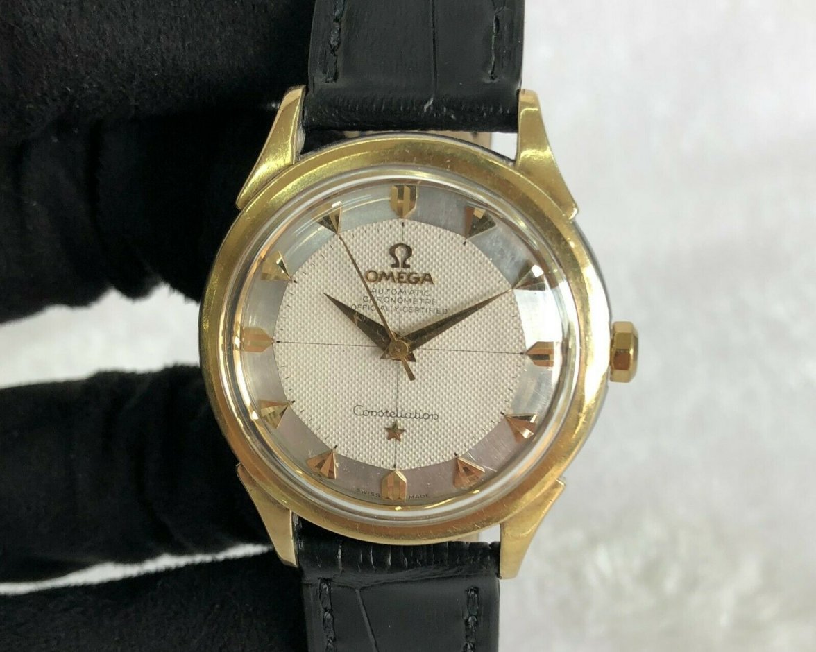 SOLD Omega Constellation Pie Pan 2852 Cal 505 Arrowhead c