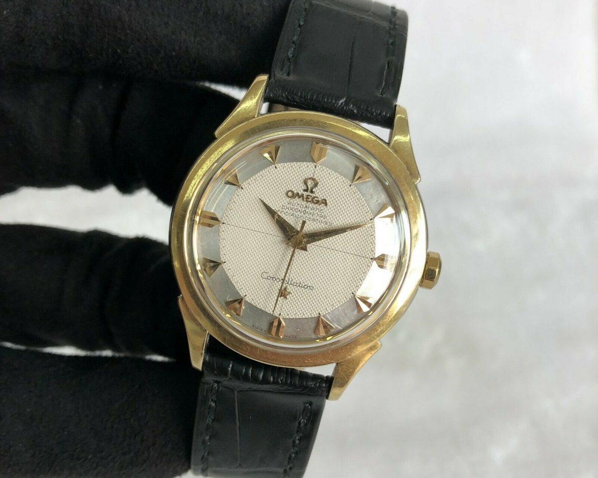 SOLD Omega Constellation Pie Pan 2852 Cal 505 Arrowhead c