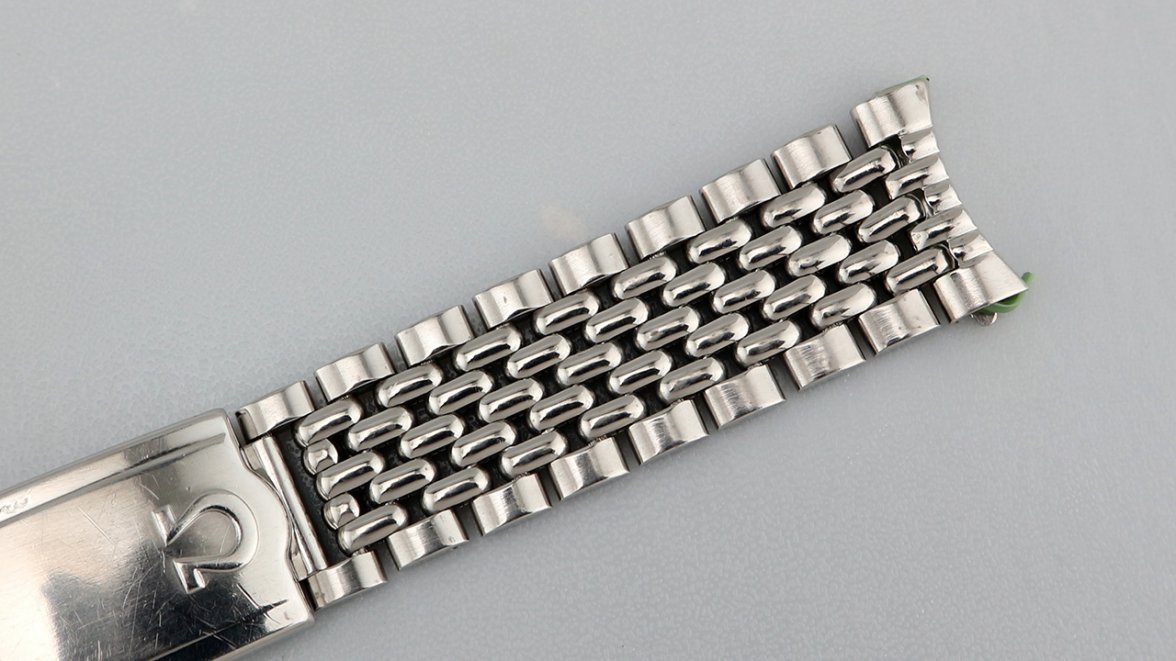 SOLD - OMEGA BOR 1502 SS bracelet with 11 end-links | Omega Forums