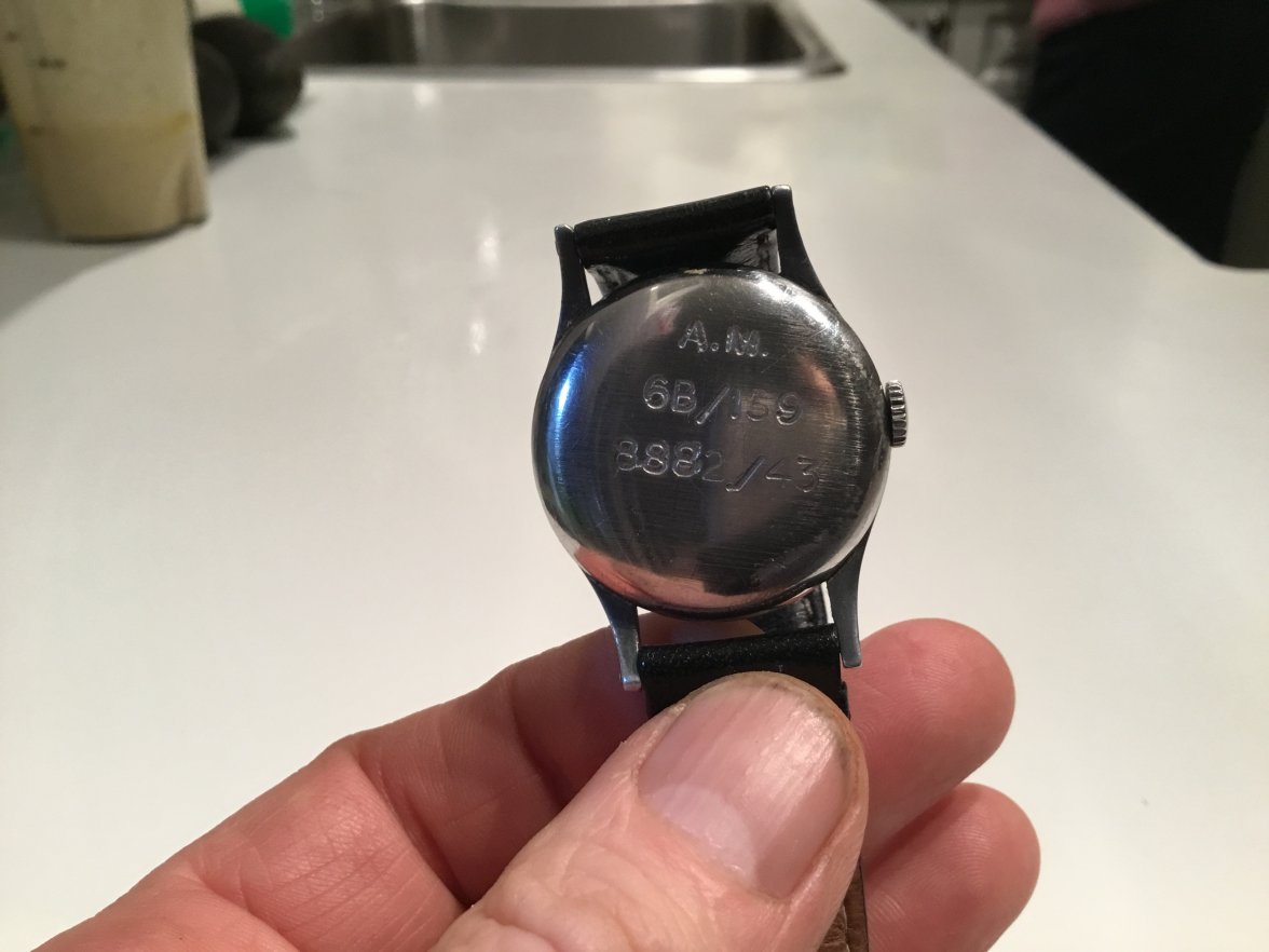 1943 omega 6b/159 case markings Omega Forums