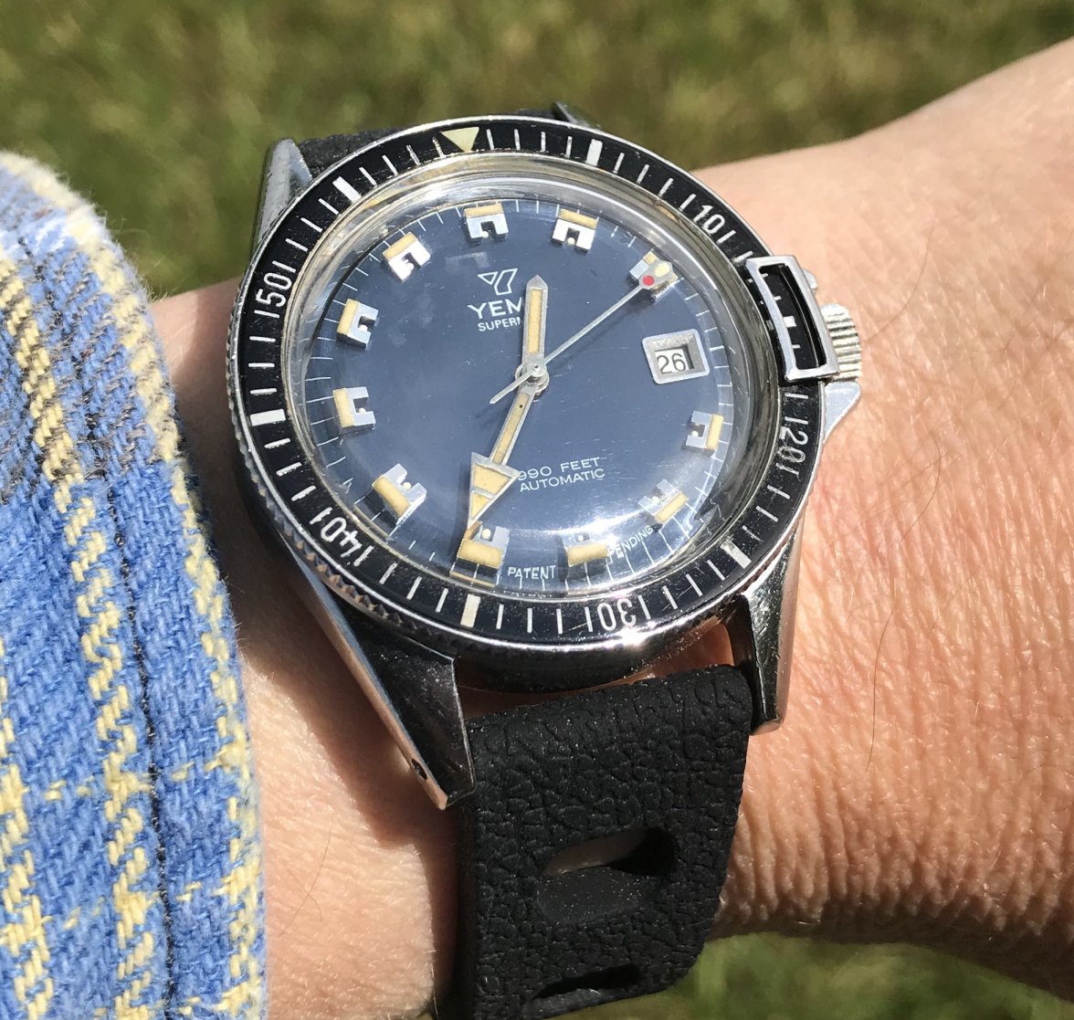 vintage yema diver