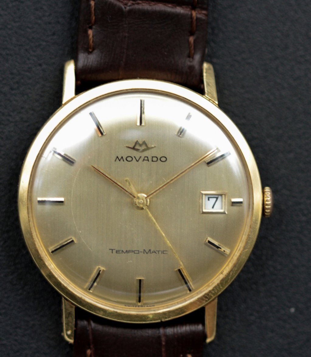 Movado Tempomatic cal 608 18kt | Omega Forums