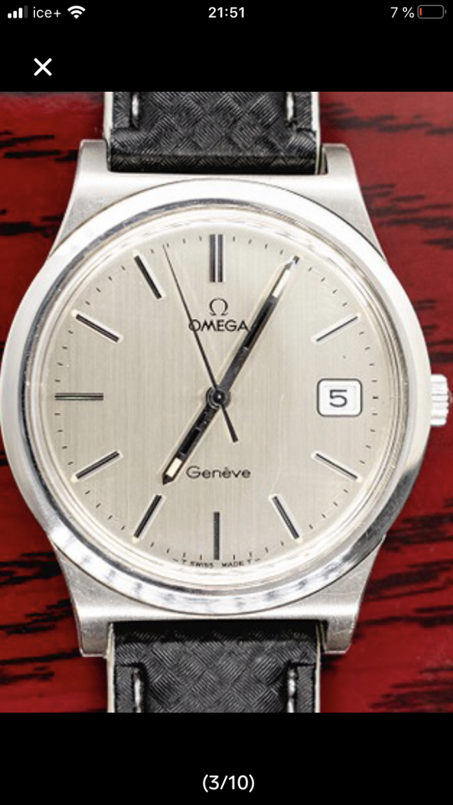Omega Geneve 1030 with T Swiss Made T 