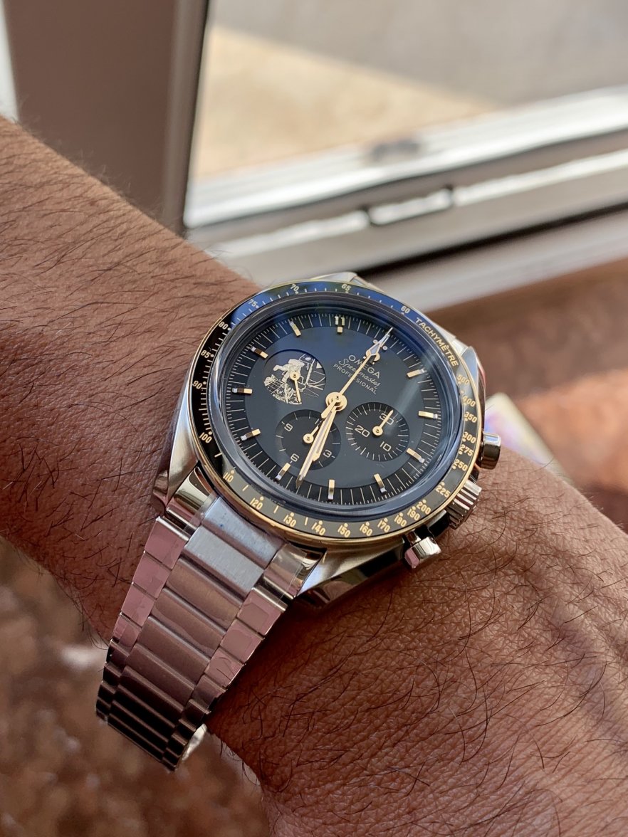 speedmaster bracelet on seamaster