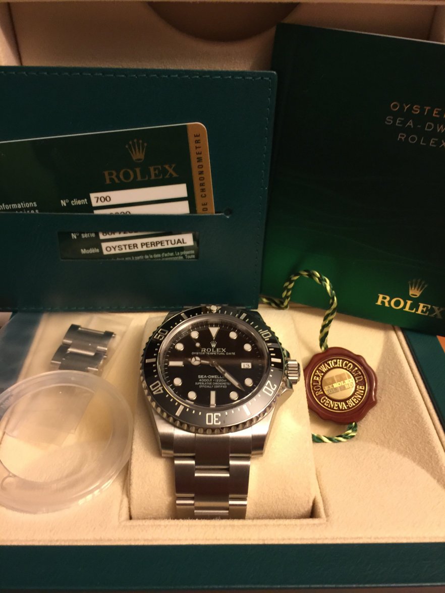 Rolex sea hotsell dweller 4000 forum