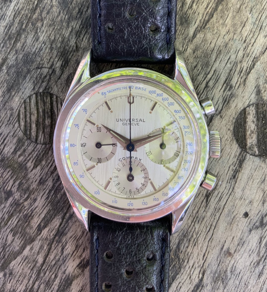 SOLD Universal Genève Compax 222101 Omega Forums