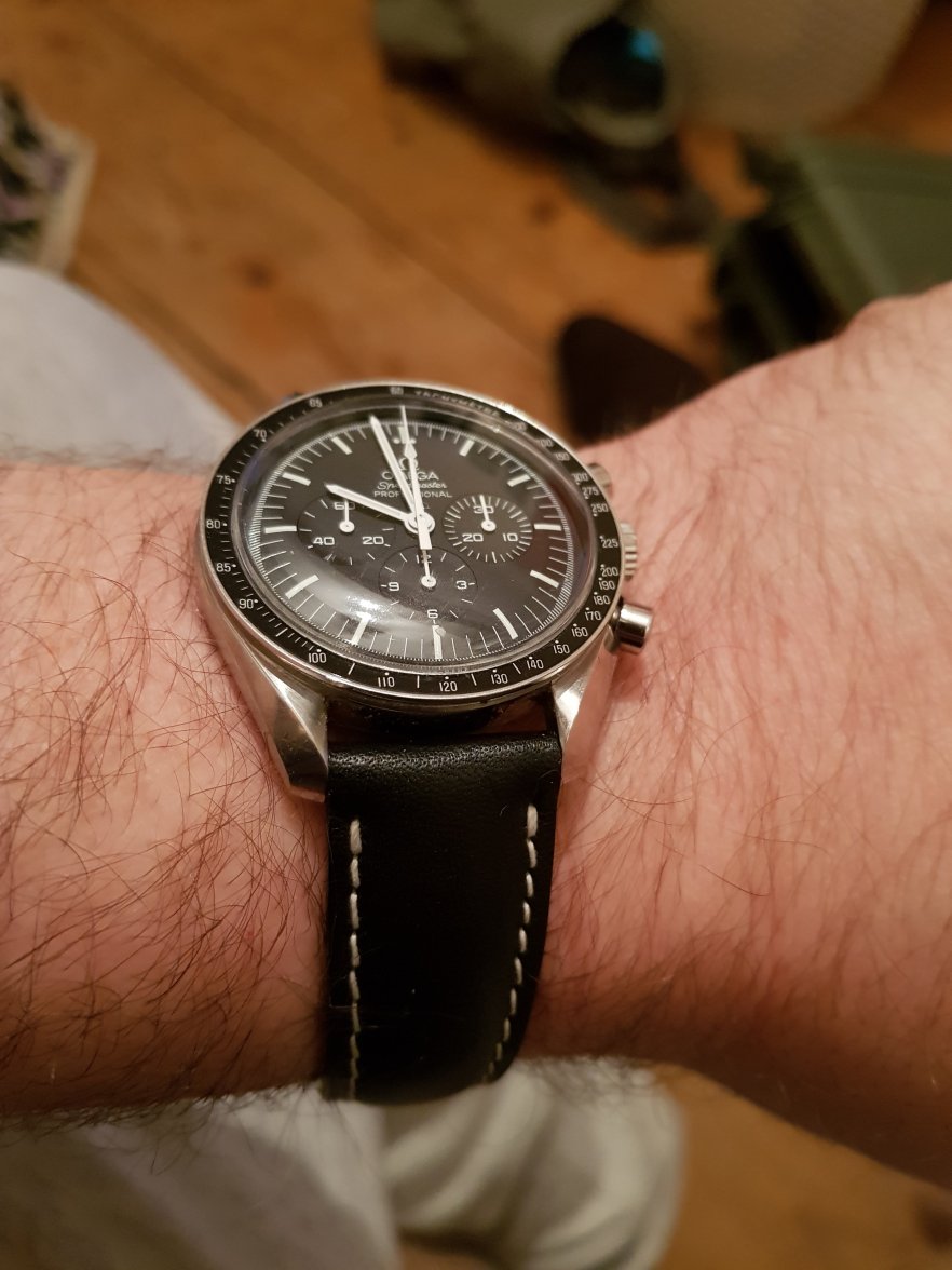 best leather strap for omega speedmaster