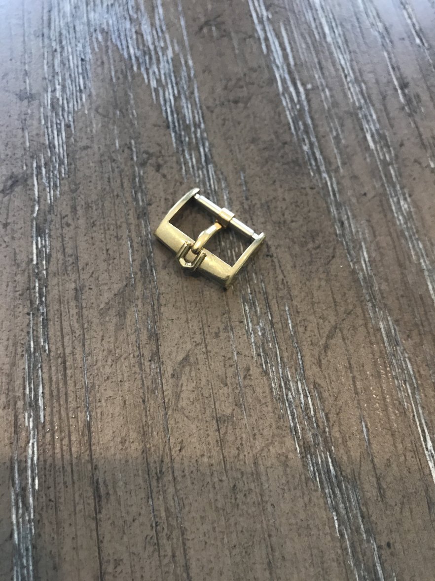 SOLD Universal Geneve Buckles 14mm Yellow, and Rose Omega Forums