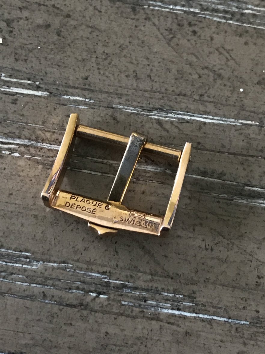 SOLD Universal Geneve Buckles 14mm Yellow, and Rose Omega Forums