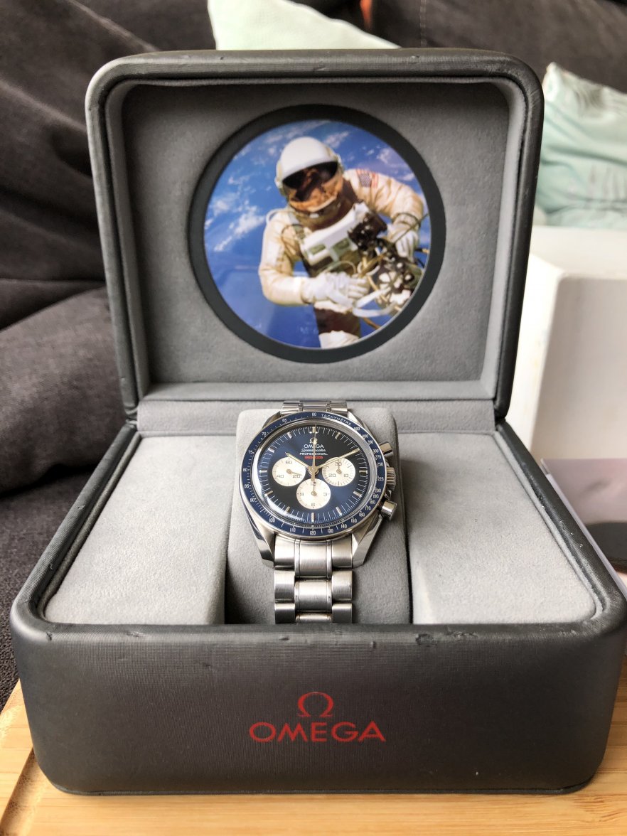 SOLD - 3565.80 Omega Speedmaster Gemini IV 40th Anniversary LE