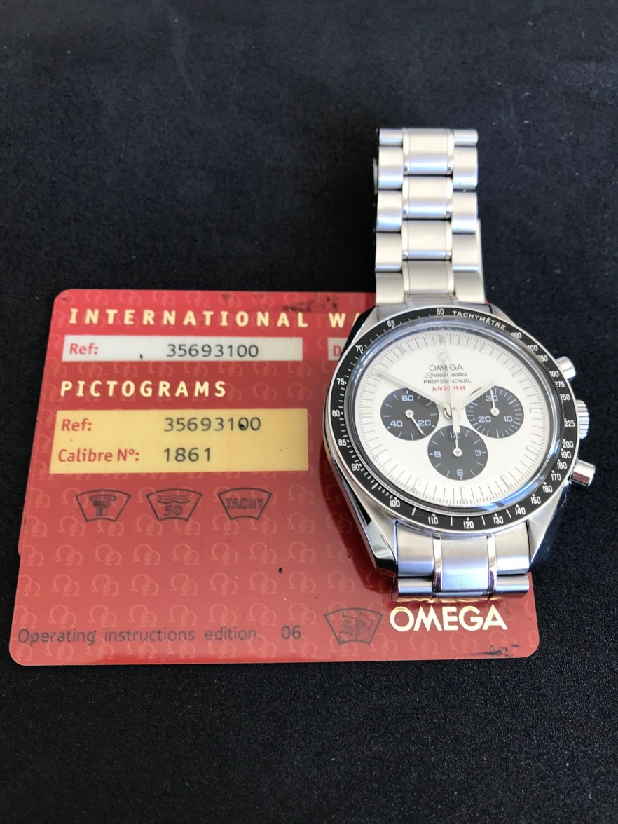 omega apollo 13 35th anniv dial and cards.jpg omega apollo 13 35th anniv dial and cards.jpg